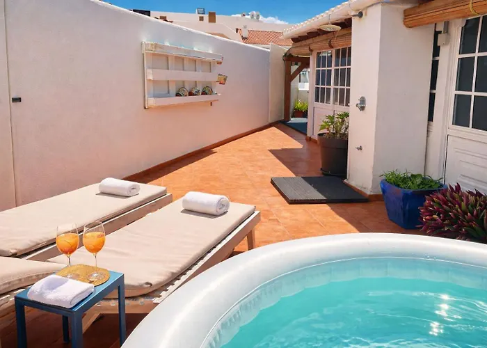 Atico 307-Jacuzzi Privado & Pool Lejlighed Costa Adeje (Tenerife)